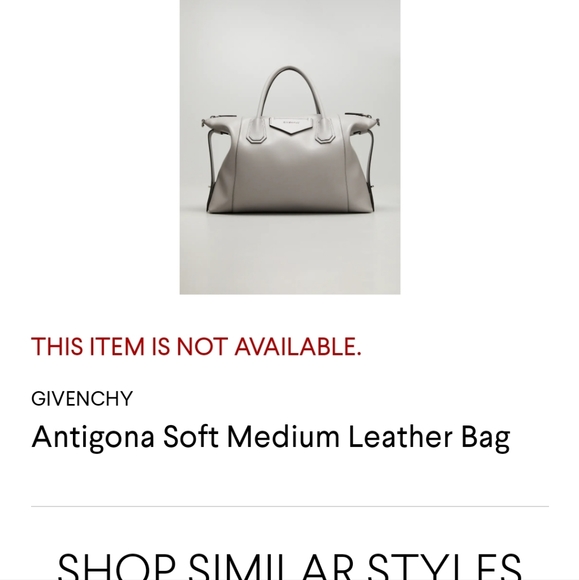 Givenchy medium soft antigona nwt - Picture 13 of 14